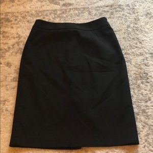LOFT black pencil skirt